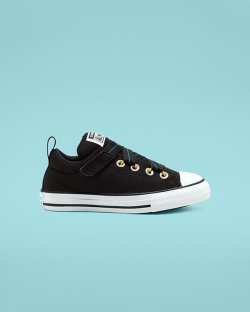 Converse Z-Street Chuck Taylor All Star Fiu Rövidszárú Fekete/Fehér | RXFSNMQ-HU